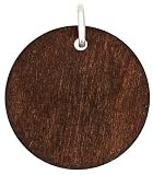 Rico Design Okimono Anhänger Scheibe Holz braun groß 35mm