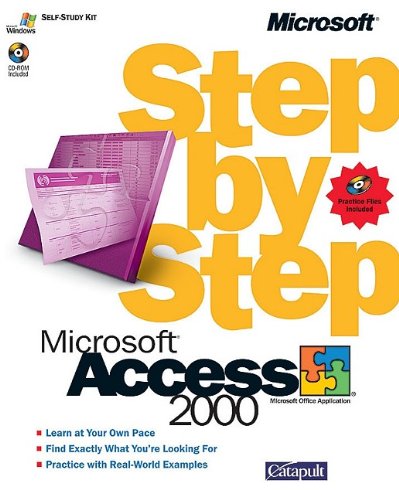 Microsoft Access 2000 Step by Step - self-training course - CD - English