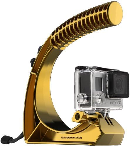 The Original Handle Pro - Stabilizer Grip Mount For GoPro® HERO Cameras (Anodized Gold)