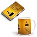 The Mind Is Everything Buddha Quote Gift Combo of Card Holder and Mug By QuoteSutra RS.690.00