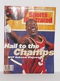 SI-Sports Illustrated July 4, 1994 - Houston Rockets 1993-94 NBA Champions Souvenir Issue w/ Hakeem Olajuwon on Cover