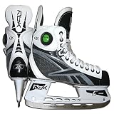 Reebok 9K White Pump Ice Hockey Skates [JUNIOR]