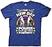 WWE New Day Power of Positivity Adult Blue T-shirt
