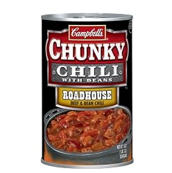 Campbell's Chunky Roadhouse Beef & Bean Chili, 19-Ounce Cans (Pack of 12)
