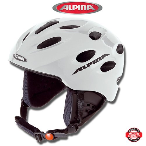 ALPINA Skihelm Snowboardhelm SHOT 58-61cm perlweiss
