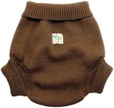 EcoPosh Wool Diaper Cover, Umber, Size 2 by EcoPosh