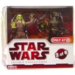 Star Wars Legacy Collection Geonosis Arena Showdown - Kit Fisto and Geonosian Warrior