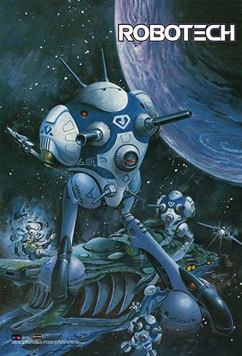 Robotech CWS-22446 Anime Wall Scroll Poster 32 by 46 Inches