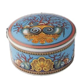 Versace by Rosenthal La Mer Porcelain Covered Box by Rosenthal