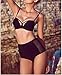 Dear-lover Women's Vintage Push Up High Waisted Bikini Sets Swimsuit Swimwear