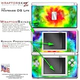 Nintendo DS Lite Tie-Dye WraptorSkinz Skin Kit by TuneTattooz TM