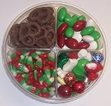 Scott's Cakes 4-Pack Deluxe Christmas Mix, Reindeer Corn, Christmas Jordan Almonds, & Dark Pretzels