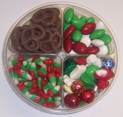 Scott's Cakes 4-Pack Deluxe Christmas Mix, Reindeer Corn, Christmas Jordan Almonds, & Dark Pretzels