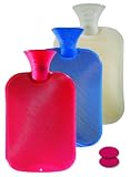 Fashy 6460 Thermoplast-W&auml;rmflasche-Doppellamelle, 2,0 Liter
