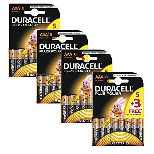 camera and photo Duracell Plus Power MN2400 Alkaline AAA Batteries