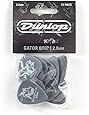 Dunlop 417P2.0 Gator Grip, Black, 2.0mm, 12/Player's Pack