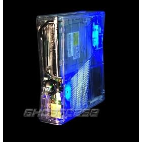 Coque Ghost Case Transparente/Fum�e pour Xbox 360 Slim