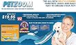 PetZoom Self Cleaning Grooming Brushes (set of 2) with Bonus Trimmer Attachment