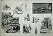 1885 Norway Fisherwoman Bergen Market Hardanger Boat