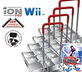 4 x Wii Dance Dance Revolution Limited Edition iON Pro Arcade Metal Dance Pad with Handle Bar + Danc
