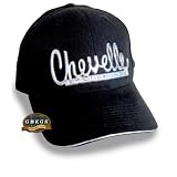Chevelle By Chevrolet Hat Black with Metal Logo (Apparel Clothing) by Gregs Automotive LLC
