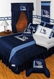 Best Quality Sidelines Comforter - Tennessee Titans NFL /Color Midnight Size Twin