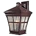 51b8JMfeokL. SL75  Minka Lavery Lights 8762 166 Medium Wall Mount Light   Corona Bronze Outdoor Lighting