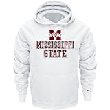 Mississippi State Bulldogs White Champion Powerblend® Hood