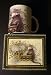 Kitty Coffee Mug with Decorative Box I Love Smelling the Flowers By Pat Richter