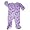 Wonder Kids - Infant and Toddler Girls Heavy Weight Cat Blanket Sleeper With Feet, Purple, Pink (Size 4T)