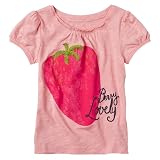 Cherokee® Infant Toddler Girls' Short-Sleeve Graphic Tee - Pink Berry 5T