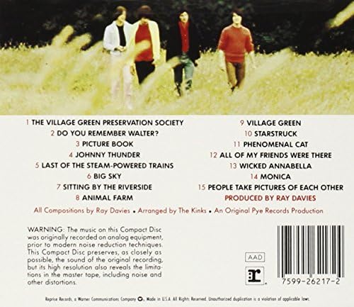 The Kinks Are The Village Green Preservation Society