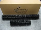 GutterBrush 6 IN Oversized Simple Gutter Guard 60 Ft. House Pack for 6' Oversized Gutters. By GutterBrush Guys, Ltd.