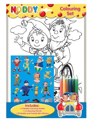 Childrens Toyshop  Toys : Noddy Colouring Set