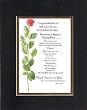 Personalized Touching and Heartfelt Poem for Graduations - Graduation is Always a Turning Point Poem on 11 x 14 inches Double Beveled Matting
