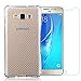 Galaxy J7 2016 Case, ATLY(TM) [Drop Protection] [Slim Fit] [Airbag] TPU Cover With Tempered Glass Screen Protector From Samsung Galaxy J7 2016 - Clear