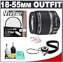 Canon EF-S 18-55mm f/3.5-5.6 IS Zoom Lens + Accessory Kit for Canon EOS 50D, 40D, 30D, 20D, and Digital Rebel XT, XTi, XS, XSi & T1i SLR Cameras