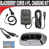 Fisheye Lens, Blackberry OEM Charging Pod + Blackberry OEM ORIGINAL Folding Blade USB Travel Home Wall Charger + OEM Blackberry USB Data Cable + Mini USB Car Charger + DB ROTH Microfiber Cleaning Cloth for 8300 8310 8320 and 8330 Curve Devices