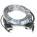 RiteAV - SVGA Monitor Cable with 3.5mm Audio - 15 ft.