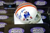 Rob Gronkowski Autographed/Hand Signed Football Mini Helmet (New England Patriots) Throwback