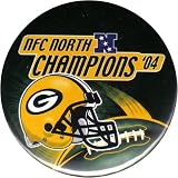 Green Bay Packers 2004 NFC North Division Champions Button