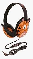 Califone International 2810-TI Listening First Animal Headphones - Tiger