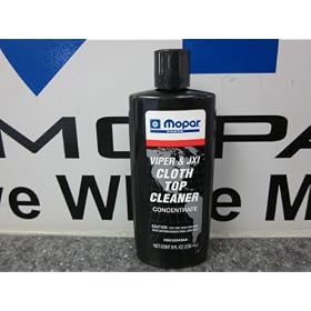 CHRYSLER DODGE JEEP CONVERTIBLE CLOTH TOP CLEANER OEM