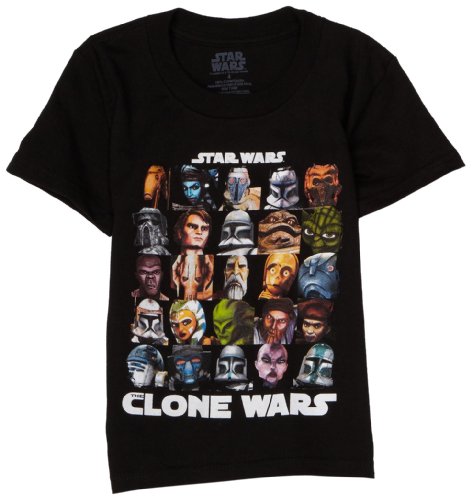 FREEZE Boys 2-7 Star Wars Tee,Black,7