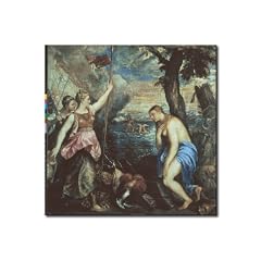 Bild auf LEINWAND + 1 teilig + Titian Spain aiding Religion + Wandbilder AKG|3IT-V1-I1 +++ RIESEN BILDER AUSWAHL IN UNSEREM HAENDLERSHOP +++