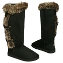 New Womens Fur Knee High Tall Flat Winter Nomad Boots 3 - 8