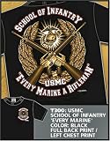 7.62 DESIGN SOLD BY THE SUPPLY SERGEANT - T300 USMC School Of Infantry 'Every Marine A Rifleman' 7.62 T-Shirt