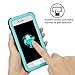 Waterproof Case for iPhone 7, Merit Shield Series Shockproof Dirt-proof Protective cover, Snow-proof Underwater IP68 Waterproof Case for iPhone 7 (Blue)