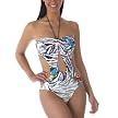 Xhilaration Print Monokini - Multicolor