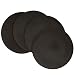 Benson Mills Victorian Round Placemats, Black, Set of 4
